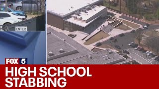 Student stabbed at Sprayberry High School  FOX 5 News [upl. by Acirahs654]