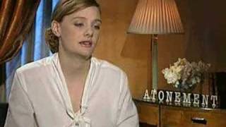 Atonement  Interview  Romola Garai on being Briony [upl. by Kellina]