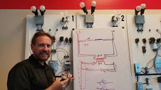 HVAC lab Basic wiring for heat Contactors and sequencers [upl. by Nerrak960]