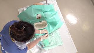 Basic Clinical Skills Urinary Catheterisation Female [upl. by Ahsimaj]