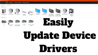 How to Easily Update Drivers on Windows 10 [upl. by Arretnahs]