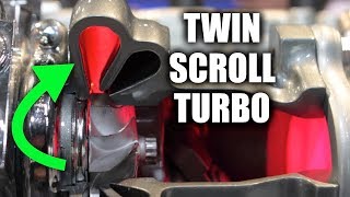 Twin Scroll Turbocharger  Explained [upl. by Wiltz582]