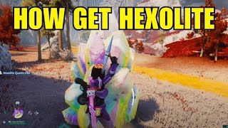 PALWORLD Feybreak HOW TO GET HEXOLITE [upl. by Lucina]