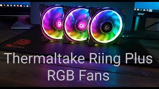 Thermaltake Riing Plus 12 RGB Fan A Fully Comprehensive Review [upl. by Dorcas]