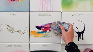 Acrylic Painting Techniques 9 Easy Tricks [upl. by Daveen]