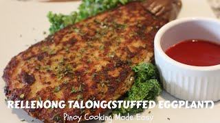 Stuffed Eggplant Rellenong Talong Vid34 [upl. by Carothers]