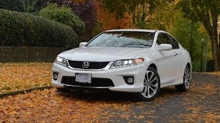 2014 Honda Accord V6 Coupe review [upl. by Doubler]