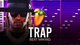 How to Make Trap Beats • FL STUDIO Beginner • Rhythm [upl. by Aniretac]