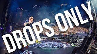 Drops Only Hardwell LIVE at Ultra Music Festival Miami 2018 [upl. by Lilllie]