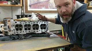 Using a Table Saw to Resurface a Cylinder Head [upl. by Leventis771]