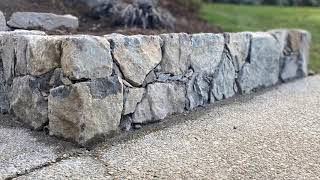 Learn how to build THIS Work with NATURAL STONE Advanced tips from an active Stonemason [upl. by Denzil945]