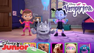 Vampirina  Vees Top 5 Batty Moments 🦇  Disney Kids [upl. by Ellenod472]