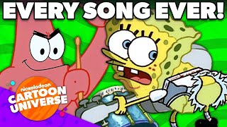 Every SpongeBob Song EVER 🎵  Nicktoons [upl. by Kattie287]