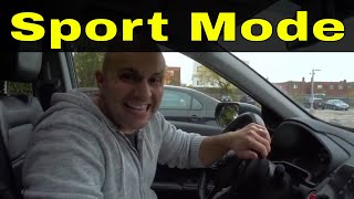 What Does Sport Mode Do On A CarEasy Explanation [upl. by Gualtiero]