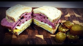 Homemade Pastrami Sandwich [upl. by Antsirhc]