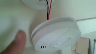 How To Install A Smoke Alarm Detector  Do It Yourself Hardwire [upl. by Molohs]