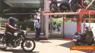 Two Wheeler Parking System [upl. by Eiramana]