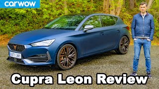 Cupra Leon 2021 review  better than a Golf GTI Clubsport [upl. by Froemming295]