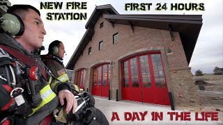 First 24 Hours in a New Fire Station  A Day in the Life [upl. by Eurd]