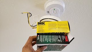 How to Wire Smoke Detector Red Wire [upl. by Akired]