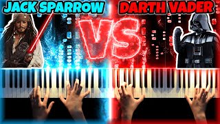 Pirates Of The Caribbean vs Star Wars Epic Piano Battle [upl. by Alicea]