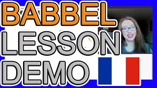 Babbel Lesson Demonstration amp Review Part 2 of 3 [upl. by Whitaker]