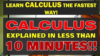 CALCULUS Explained in Less Than 10 MINUTES [upl. by Burtis]