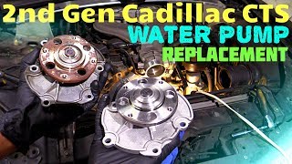 20082014 Cadillac CTS Water Pump Replacement Guide 2nd Generation [upl. by Tavie]