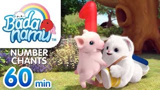 Number Chants  Badanamu Compilation l Nursery Rhymes amp Kids Songs [upl. by Saw]