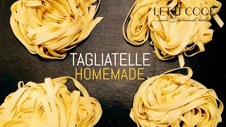 Hausgemachte Nudeln Tagliatelle  Homemade Pasta [upl. by Leimaj216]