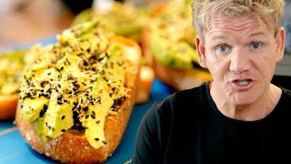 Gordon Ramsays Avocado Toast [upl. by Xavler]