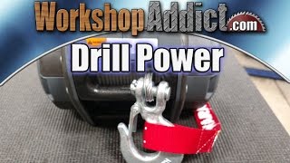 WARN 910500 Drill Winch Review amp Testing [upl. by Farly]