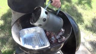 How To Set Up A Charcoal Grill For Smoking [upl. by Ttegirb237]