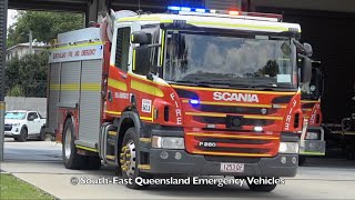 NEW SIREN QFRS  643A Responding Bundamba [upl. by Kcirtap]