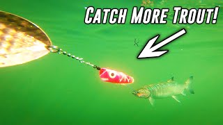 2 NEW SECRET Trout Fishing Techniques MUST SEE [upl. by Nahtnamas]