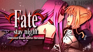 FateStay Night UBW Abridged  Ep5 Combat High [upl. by Eceined722]