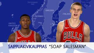 Speaking Finnish with Lauri Markkanen [upl. by Aip]