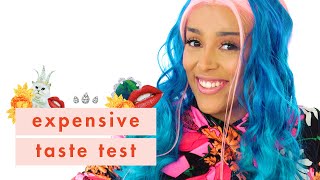 Doja Cat Sings Say So To Test Our Cheap Microphones  Expensive Taste Test  Cosmopolitan [upl. by Yras130]