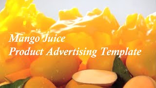 Mango Juice  Product Advertising Promo  Tvc Ad [upl. by Nedarb]