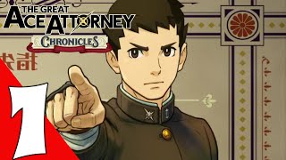 The Great Ace Attorney Chronicles Walkthrough Gameplay Part 1  No Commentary PC [upl. by Skiba860]