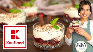 Weihnachtsrezept  KirschSpekulatiusSchichtdessert im Glas  Kaufland [upl. by Darum]