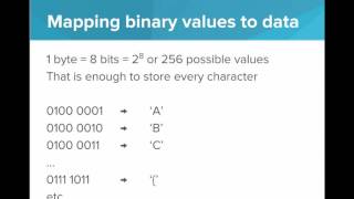 Encoding Text with Binary [upl. by Noillid]