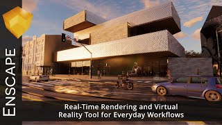 Enscape  RealTime Rendering and Virtual Reality Tool for Everyday Workflows [upl. by Naval767]