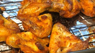 Crispy Oven Baked Chicken Wings Recipe  Baked Chicken Recipe [upl. by Leind]