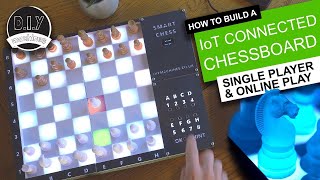 Build a SUPER SMART Chessboard Play online or against Raspberry Pi [upl. by Keil]