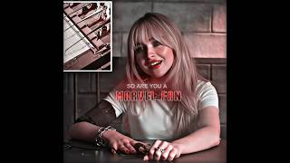 Shes A Huge FAN  Spiderman quotAndrew Garfieldquot Edit  Expresso  Sabrina Carpenter slowed [upl. by Anemaj]