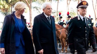 Mattarella alla Scuola Ufficiali Carabinieri [upl. by Jake]