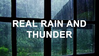 Cozy Attic Ambience  Indoor Rain Sounds with Thunderstorm for Sleeping Study and Relaxation [upl. by Minor]