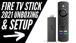 Amazon Fire TV Stick 2021  Unboxing and Setup [upl. by Narayan]