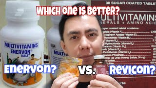 WHICH IS BETTER ENERVON MULTIVITAMINS WITH VITAMIN C OR REVICON FORTE FOR YOUR IMMUNE SYSTEM [upl. by Notlaw593]